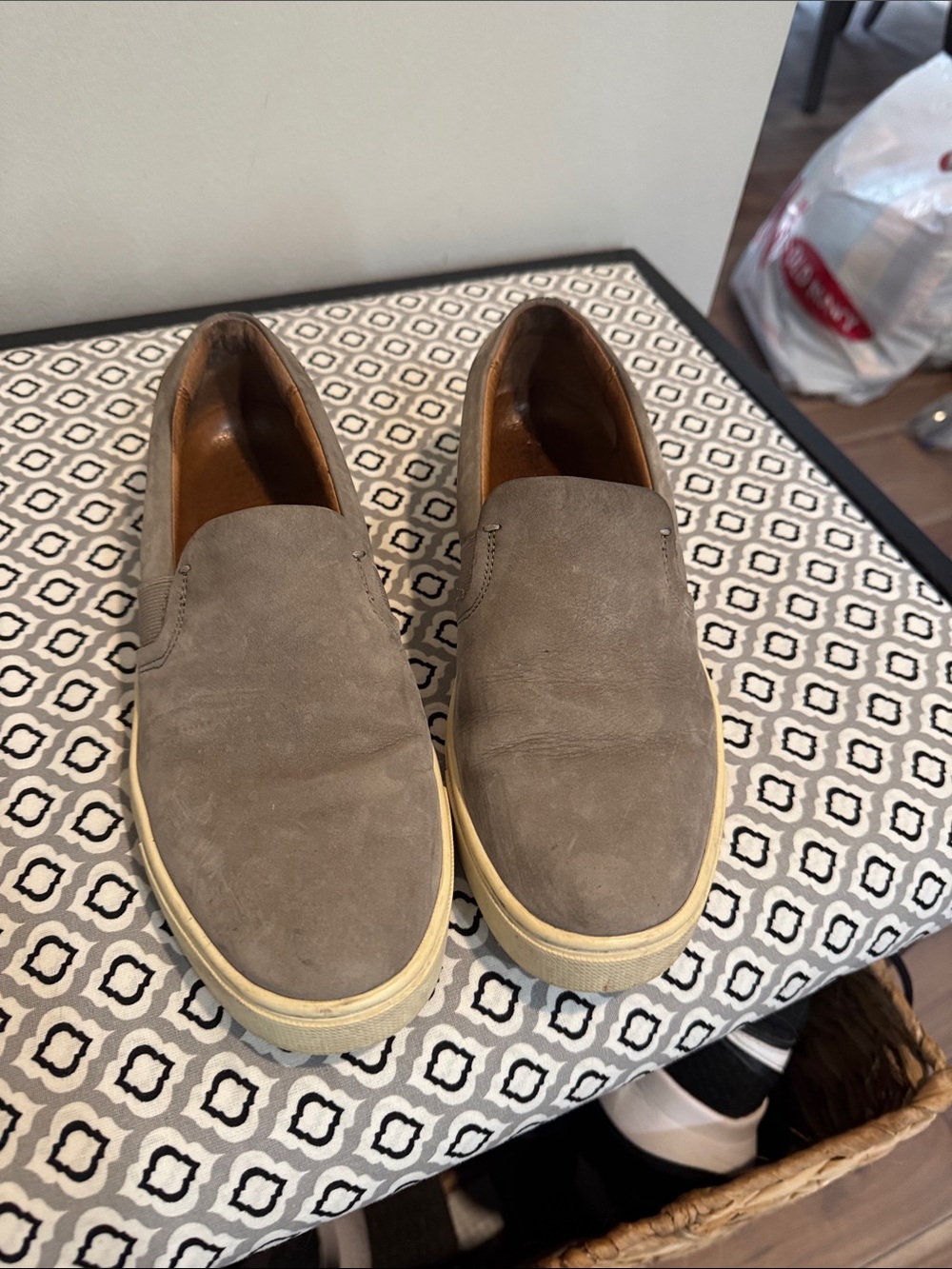 Frye Slip-On Suede Women’s Casual Sneaker/Loafer - Gray